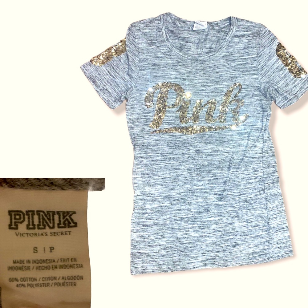 Pink by Victoria Secret Bling T-shirt